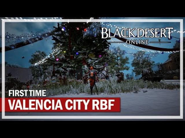 Black Desert Online - First time Valencia City Red Battlefield - Awakening DK