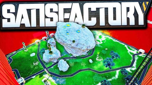 SLUG RANCH THEME PARK + Megabase Design Work! - Satisfactory Early Access Gameplay Ep 56