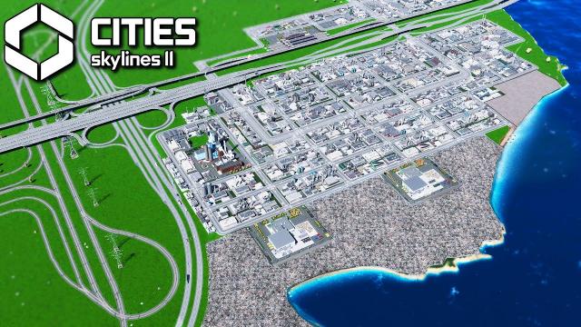 Building a MASSIVE Industrial Complex in Cities Skylines 2!