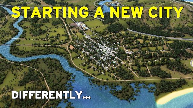 Starting a New City... Differently | Cities Skylines: Mile Bay 01