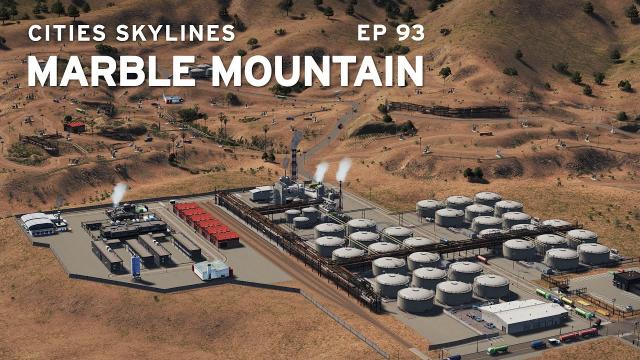 Sprawling Oil Fields | Cities Skylines: Marble Mountain 93