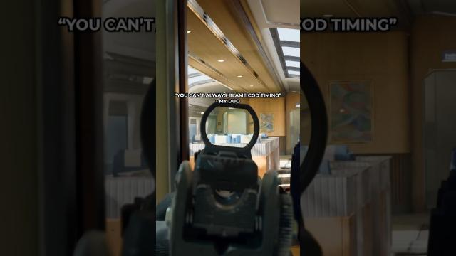 COD timing: sometimes it's not even the enemy