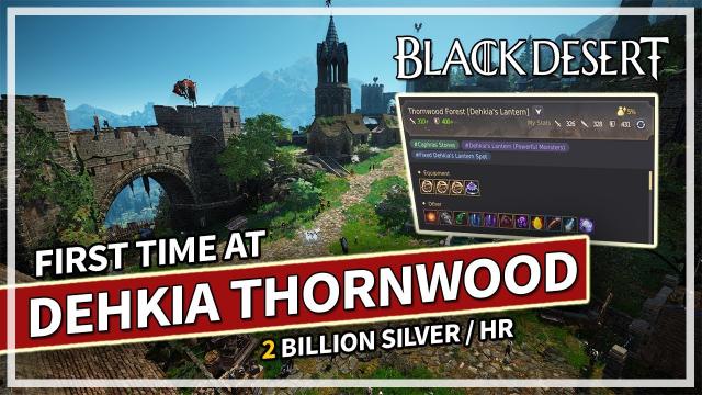 First time Dehkia Thornwood - 2 Billion Silver Hour Dark Knight | Black Desert