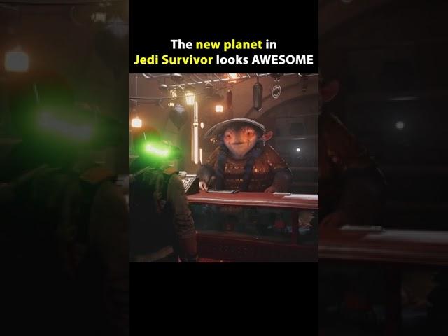 The new planet in Star Wars Jedi Survivor looks AWESOME
