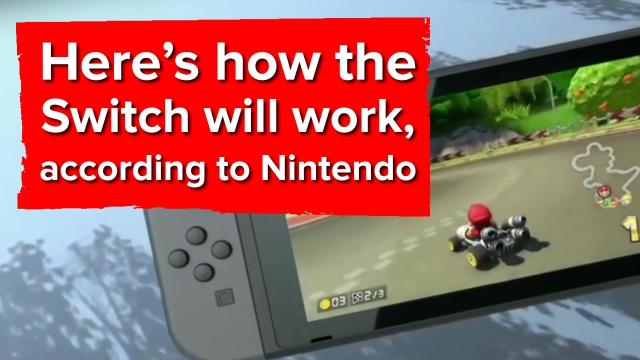 Here's how Nintendo Switch will work, according to Nintendo