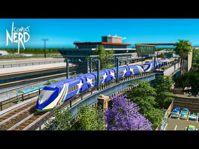 Airport Trains! — Cities: Skylines - Airports (#11)