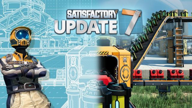 Satisfactory Update 7 Release Stream + Giveaways!