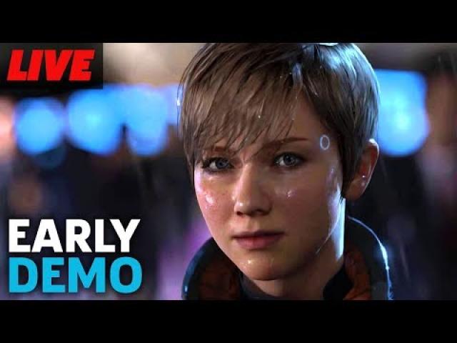 Testing Out Detroit Become Human Demo Live