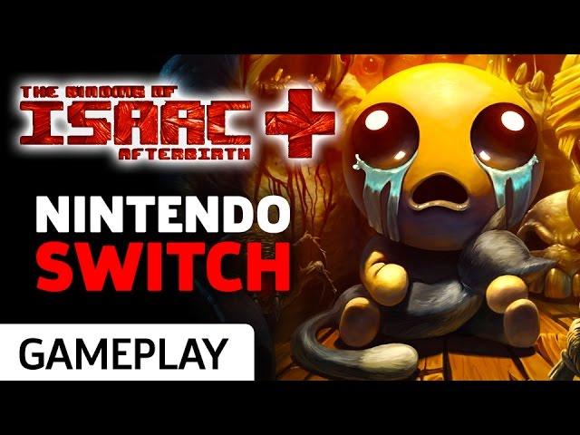 Binding Of Isaac Afterbirth Plus Nintendo Switch Gameplay