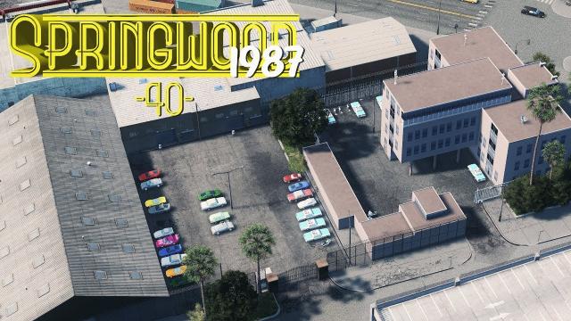 Cities Skylines: Springwood Police Impound - EP40 -