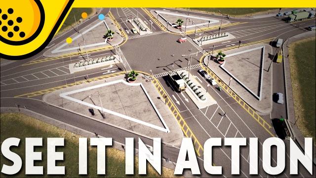The Perfect Intersection in Cities: Skylines - See it in action