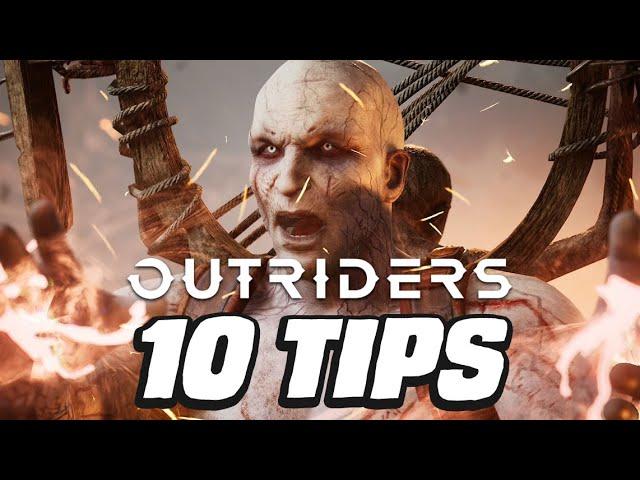 10 Outriders Tips You Need To Know