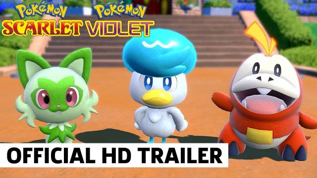 Pokémon Scarlet and Pokémon Violet | Official Second Trailer