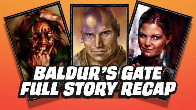 Baldur's Gate 1 + 2 Full Story Recap
