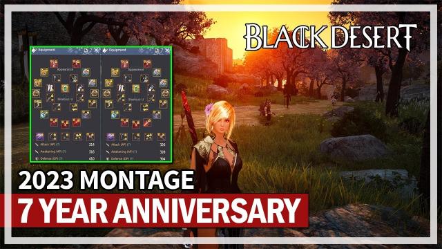 7 Year Anniversary Montage 2023 Edition @Jonlaw98  | Black Desert