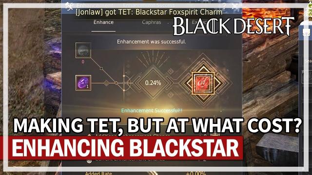 Enhancing Maegu Blackstar Weapon to TET - But at what cost? | Black Desert