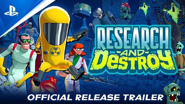 Research and Destroy - Release Trailer | PS5, PS4