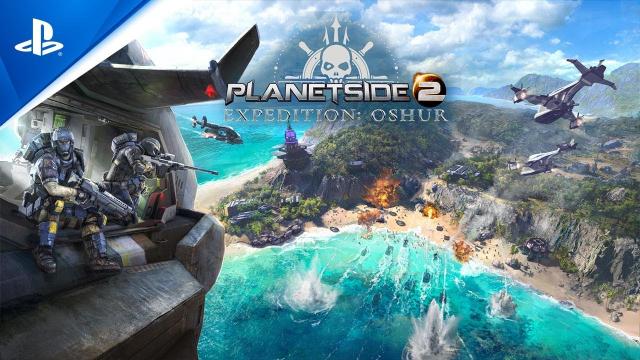 PlanetSide 2 - Expedition Oshur Launch Trailer | PS4