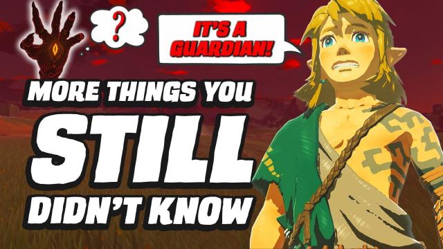 16 MORE Things You STILL Didn't Know In Zelda Tears Of The Kingdom