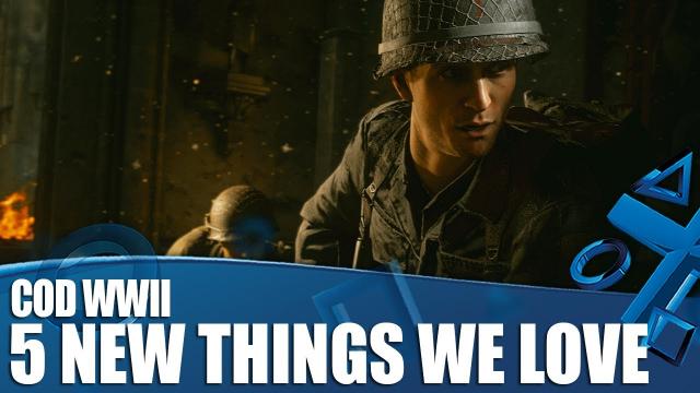Call Of Duty: WWII - 5 New Things We Love
