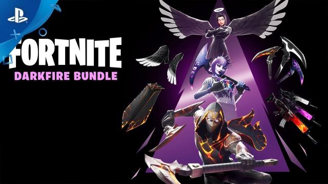 Fornite - Darkfire Bundle Gameplay Video | PS4