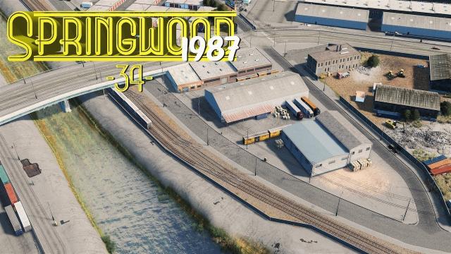 Cities Skylines: Springwood Rivers and Rail - EP34 -