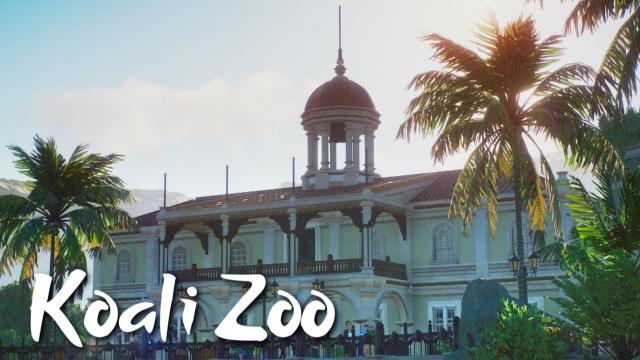 Koali Zoo - Museum & Restaurant Building (Planet Zoo Collab Ep. 10) ft. Lady & Rudi