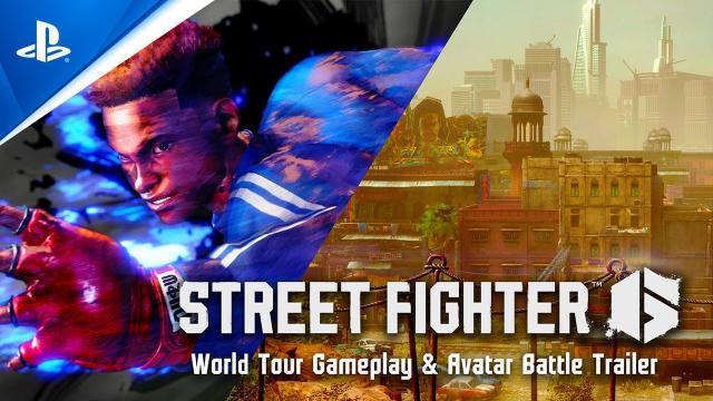 Street Fighter 6 - World Tour Gameplay & Avatar Battle Trailer | PS5 & PS4 Games