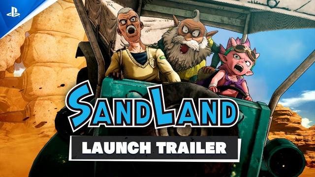 Sand Land - Launch Trailer | PS5 & PS4 Games