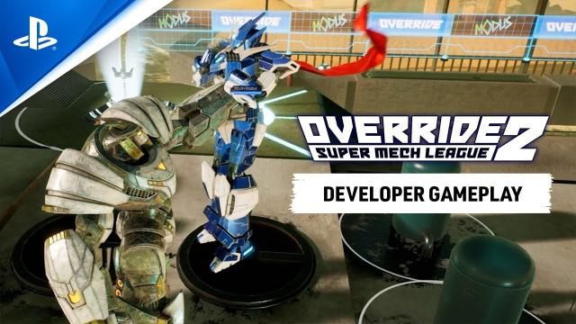 Override 2: Super Mech League - Developer Gameplay + Release Date | PS5