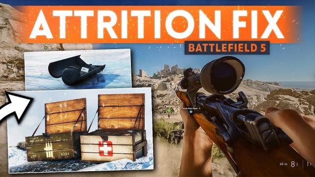 DICE IS CHANGING ATTRITION! - Battlefield 5 (Ammo Scarcity & Health Regen)