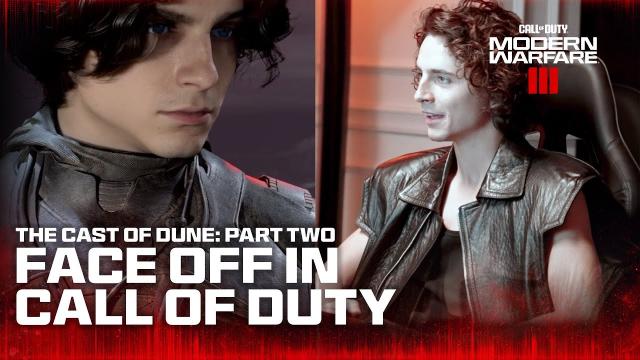 Timothée Chalamet & Austin Butler of ‘Dune: Part Two’ Face Off | Call of Duty: Modern Warfare III