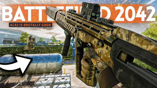 The AC-42 Assault Rifle is POWERFUL in Battlefield 2042!