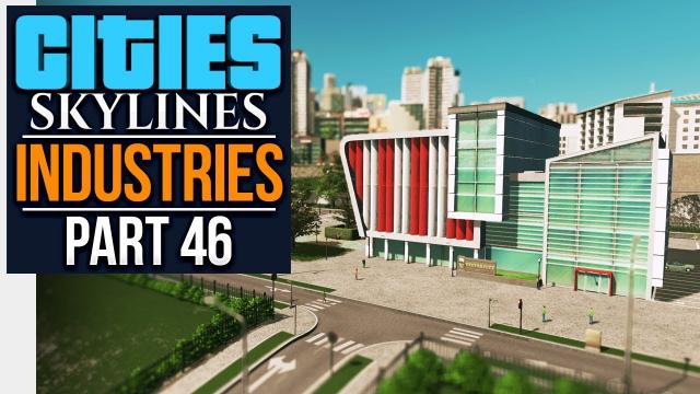 Cities: Skylines Industries | UNIVERSITY CAMPUS (#46)