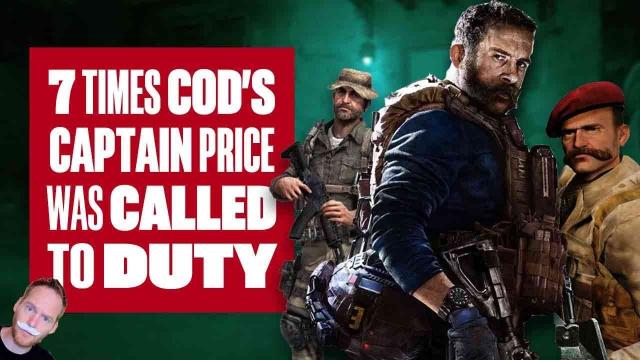 A Brief History Of Call Of Duty Modern Warfare's Captain Price