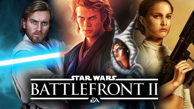 Star Wars Battlefront 2 - Obi-Wan, Anakin, Padme and Ahsoka Teased!