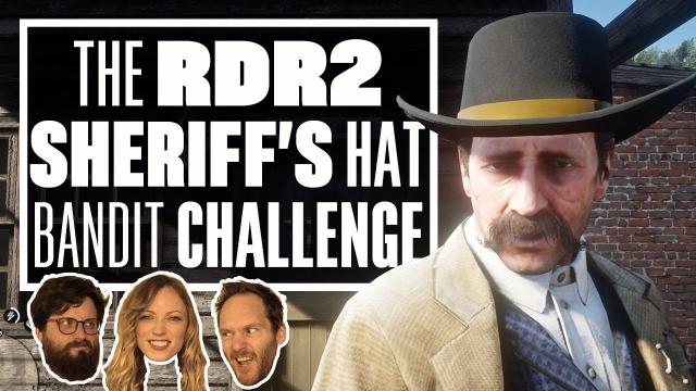 The Red Dead Redemption 2 Bandit Challenge - STEALING SHERIFF MALLOY'S HAT!