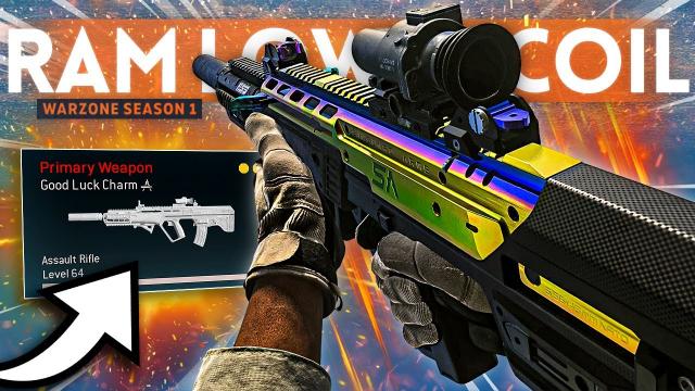 Try this LOW RECOIL RAM-7 in Warzone... it's DANGEROUSLY GOOD! (Best Class Setup)