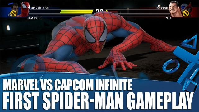 Marvel vs. Capcom: Infinite - First Spider-Man Gameplay!