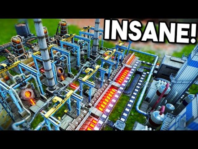 This Might Be the Most Insane Factory I Build in Captain of Industry