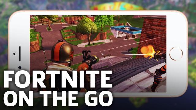 Fortnite Battle Royale - Full Mobile Match iOS Gameplay