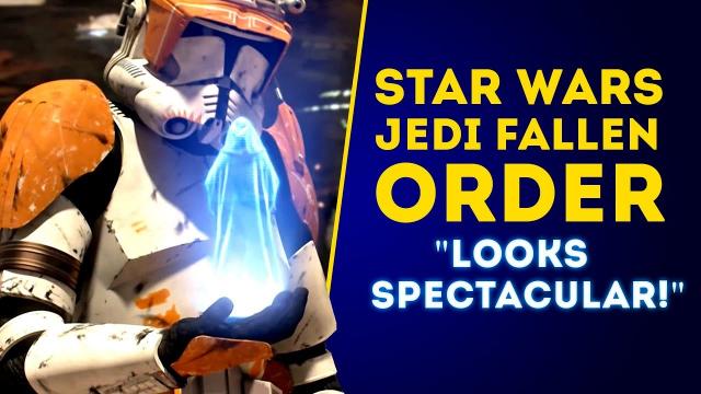 New Game Star Wars Jedi: Fallen Order "Looks Spectacular!" ALL NEW DETAILS!