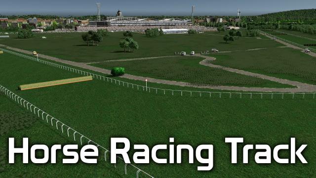 Cities: Skylines - Horse Racing Track - Custom Build