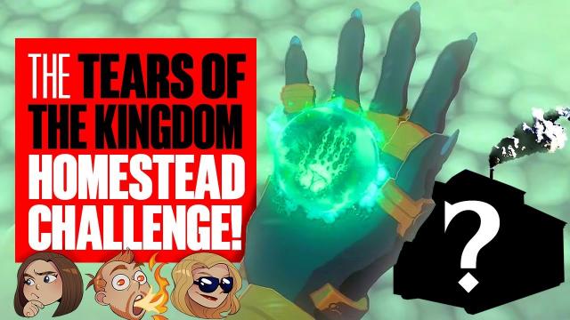 Team Eurogamer's Tears Of The Kingdom Homestead Challenge! - WHO CAN BUILD THE BEST HOUSE?