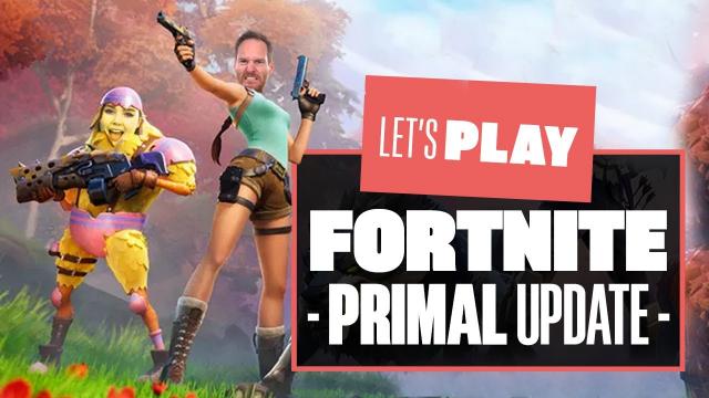 Let's Play Fortnite Primal Chapter 2 Season 6 Update - A RIGHT PAIR OF HUNTS