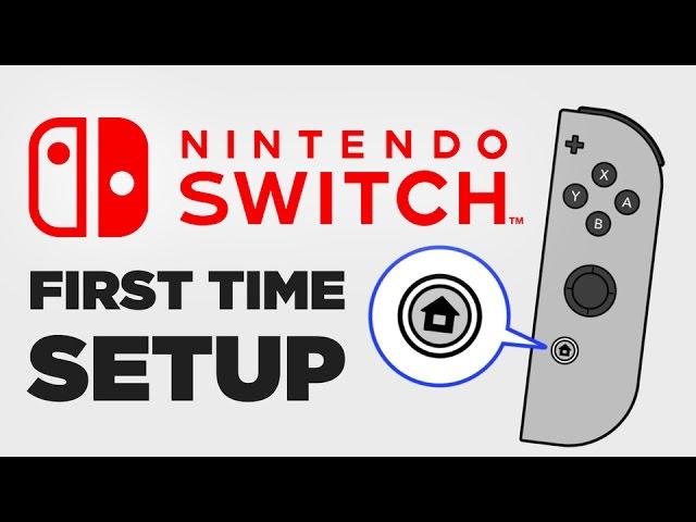 Nintendo Switch: First Time Setup And User Interface