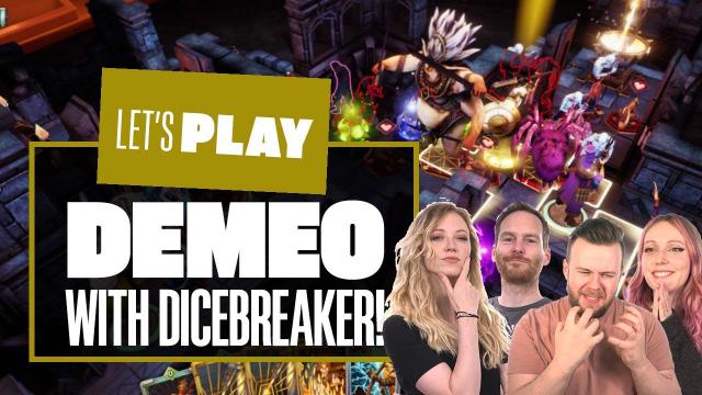 Let's Play Demeo - DUNGEON CRAWLING WITH DICEBREAKER!