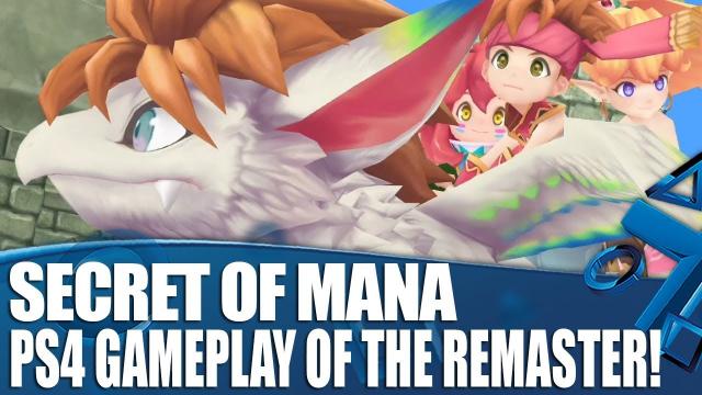 Secret Of Mana PS4 Gameplay - The Remaster Fans Have Been Waiting For