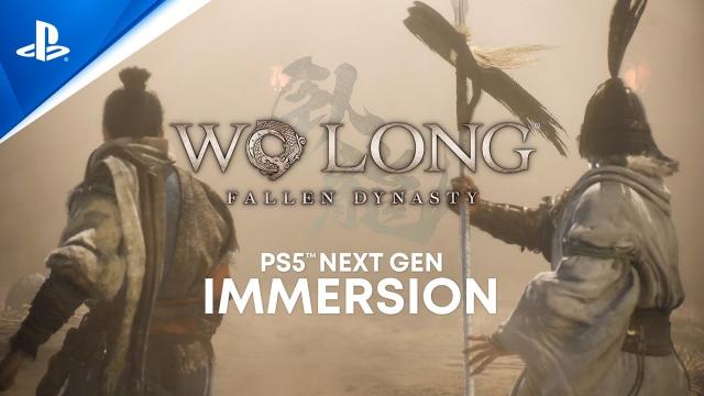 Wo Long: Fallen Dynasty - Next Gen Immersion Trailer | PS5 Games