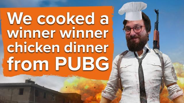 We cooked a winner winner chicken dinner from PUBG